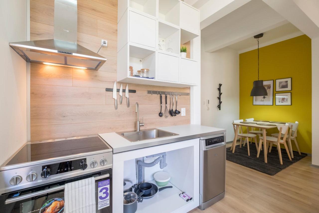 Bluewaveplace - Contemporary Home In Center Of Sofia Exterior foto